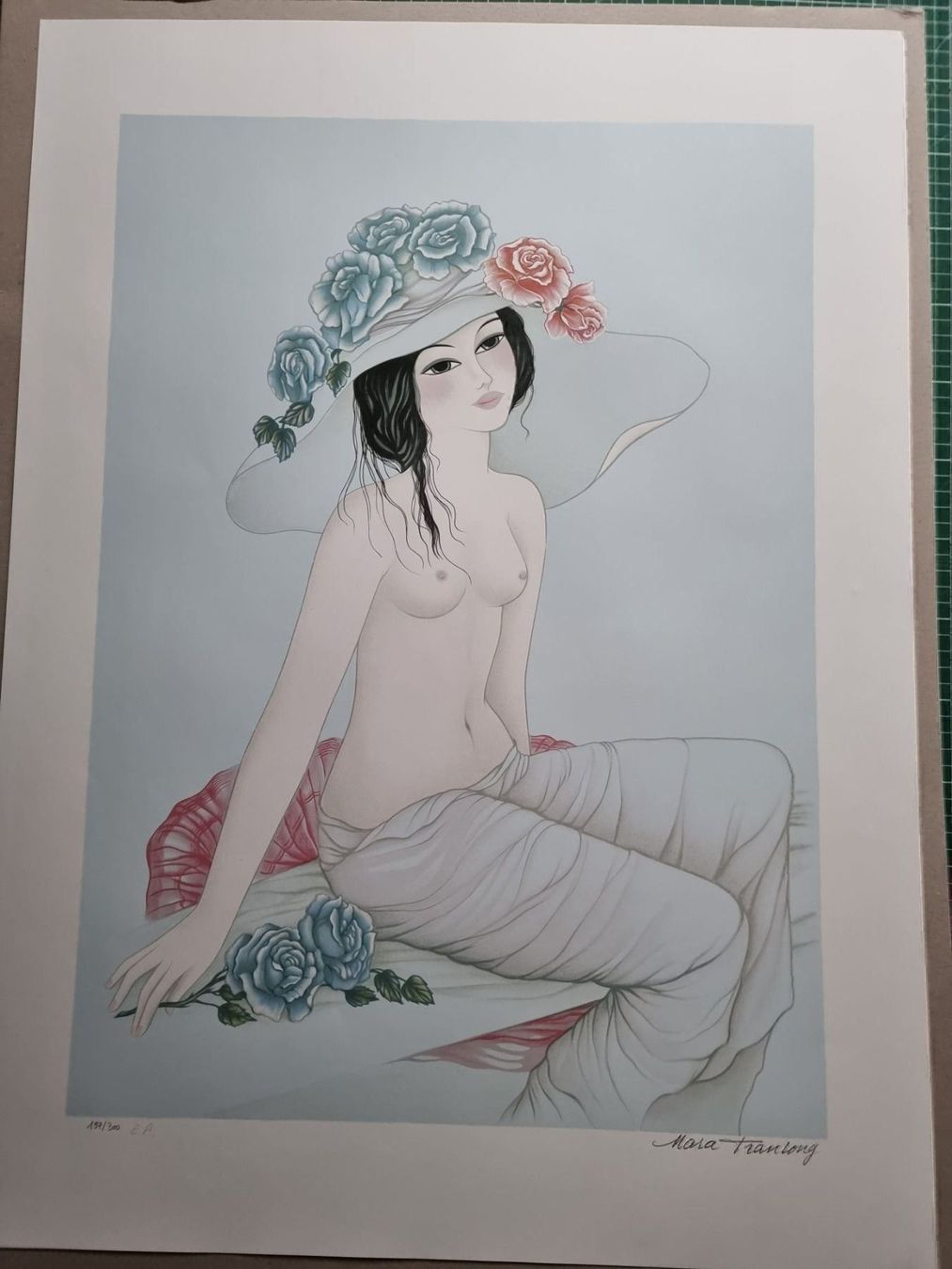 Grafica & Litografie: Mara Tran Long   LITHOGRAPHIE – Usato da Gersau venduto da kunst-online 4