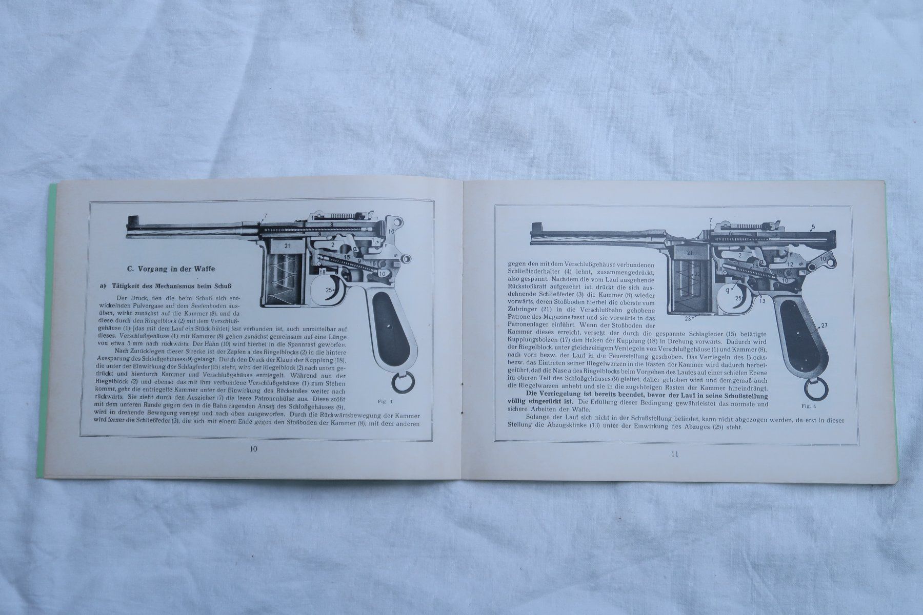 Dokumente: Original! Bedienungsanleitung Mauser C96 – Gebraucht aus Muttenz von Laeckerlihamschter 3