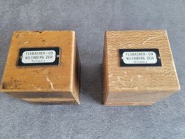 FLUBACHER und Co. Präzisionslupe 8x mit Holzschatullen