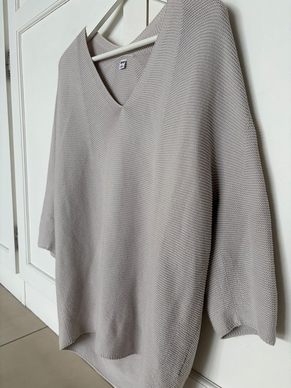 Uniqlo Maglioni & Felpe: Pull femme Uniqlo gris 100% coton - Taille L – Usato da Geneve venduto da Margot_22 5