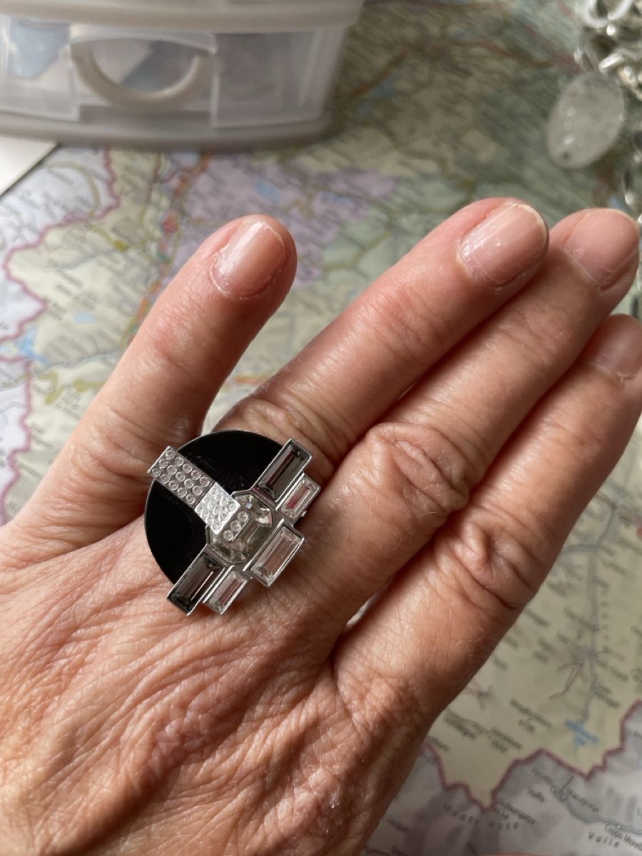 Swarovski Ringe: Swarovski Ring, Gr.52 – Gebraucht aus Meilen von delta-da-spica