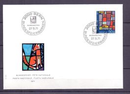 CH FDC Pro Patria Satz 1971