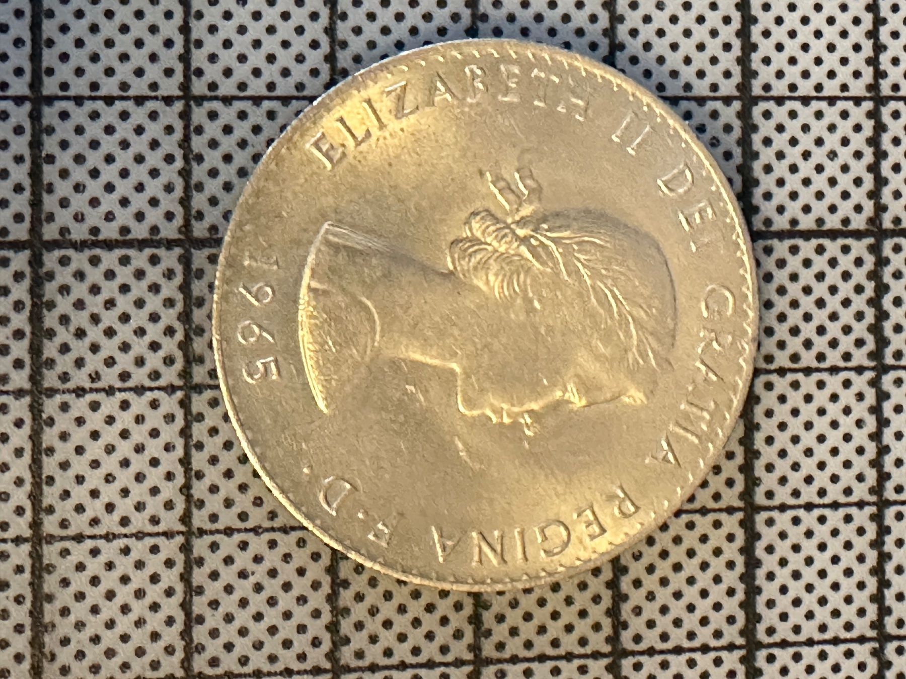 Tutti le monete: Silbermünze 1965, Elizabeth II. – Usato da Nussbaumen AG venduto da olitech5415 1