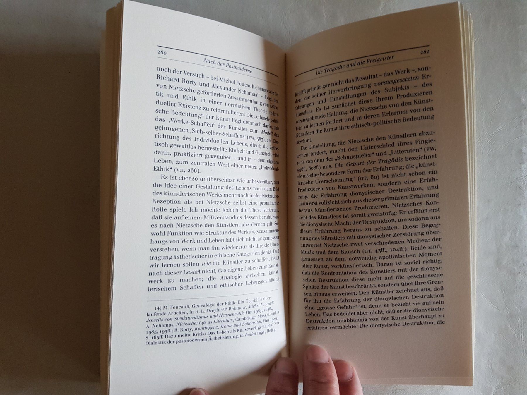 Libri: Nach der Postmoderne 1. Auflage 1992 – Usato da Walterswil BE venduto da Lonitti 6