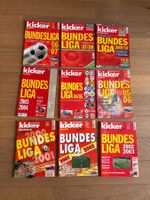 KICKER Bundesliga Sonderhefte  9x 2000-2010 mit Stecktabelle