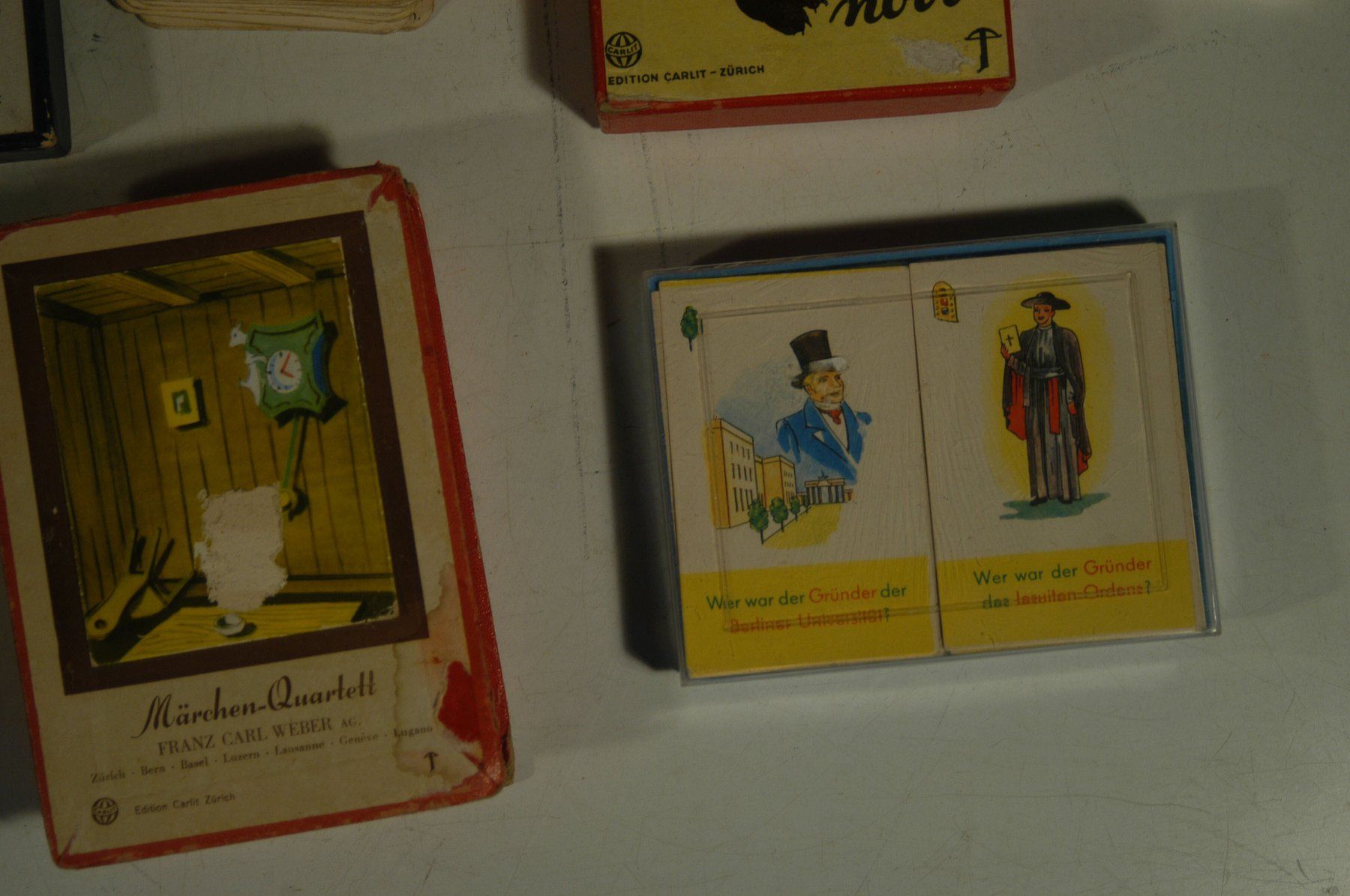 Spiele: Aeltere Quartett Spiele – Gebraucht aus Herisau von Wisen 7