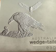 1.OZ wedge-tailed eagle in PP 5000 Stück limitiert von 2018