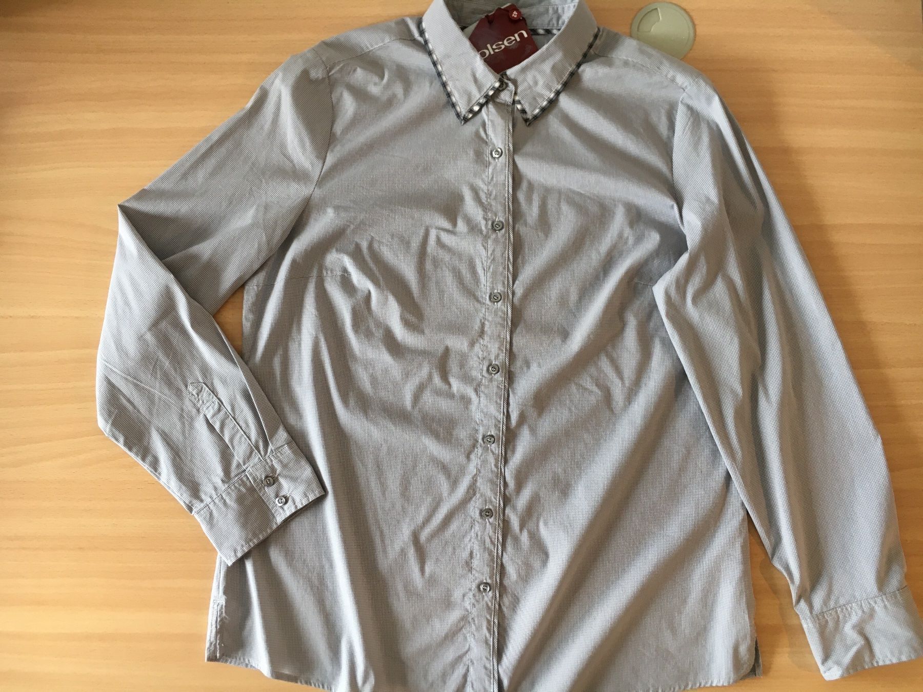 Camicette: Olsen - Langarm Bluse, Karo, 42 – Nuovo (secondo la descrizione) da Luzern venduto da Jiggy_8898 7