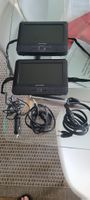 2 Lecteurs DVD portables NavGear 7 pouces, avec accessoires