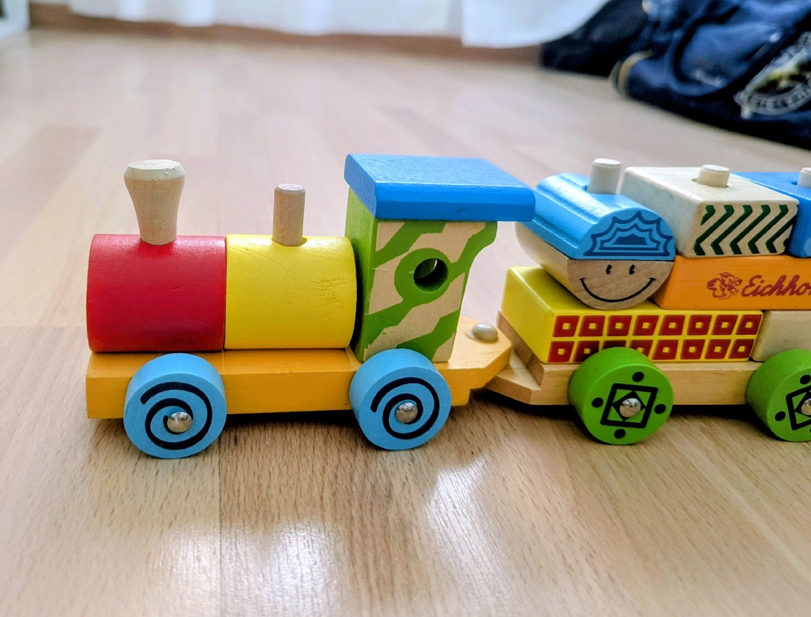 Eichhorn Spielzeuge: Petit train à bois avec pieces – Neu (gemäss Beschreibung) aus Lausanne von sar_q7d5 1