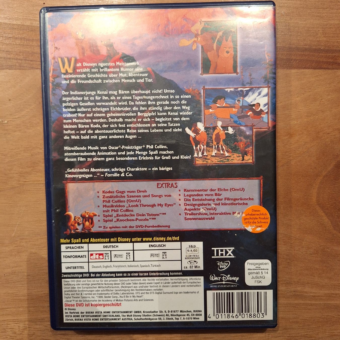 Tutti i DVDs: Disney DVD Bären Brüder – Usato da Zeihen venduto da Aragorn69 1