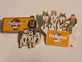 2 Pin Pedigree Pal Schlittenhunde