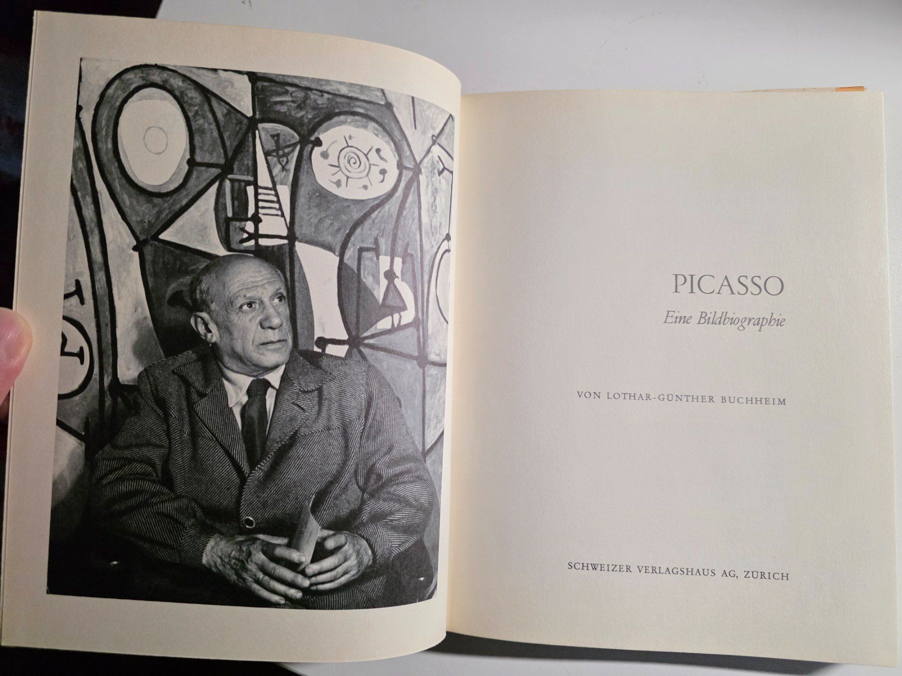 Libri: Picasso - Eine Bild Biographie - Lothar Günther Buchheim – Usato da Walterswil BE venduto da Lonitti 1