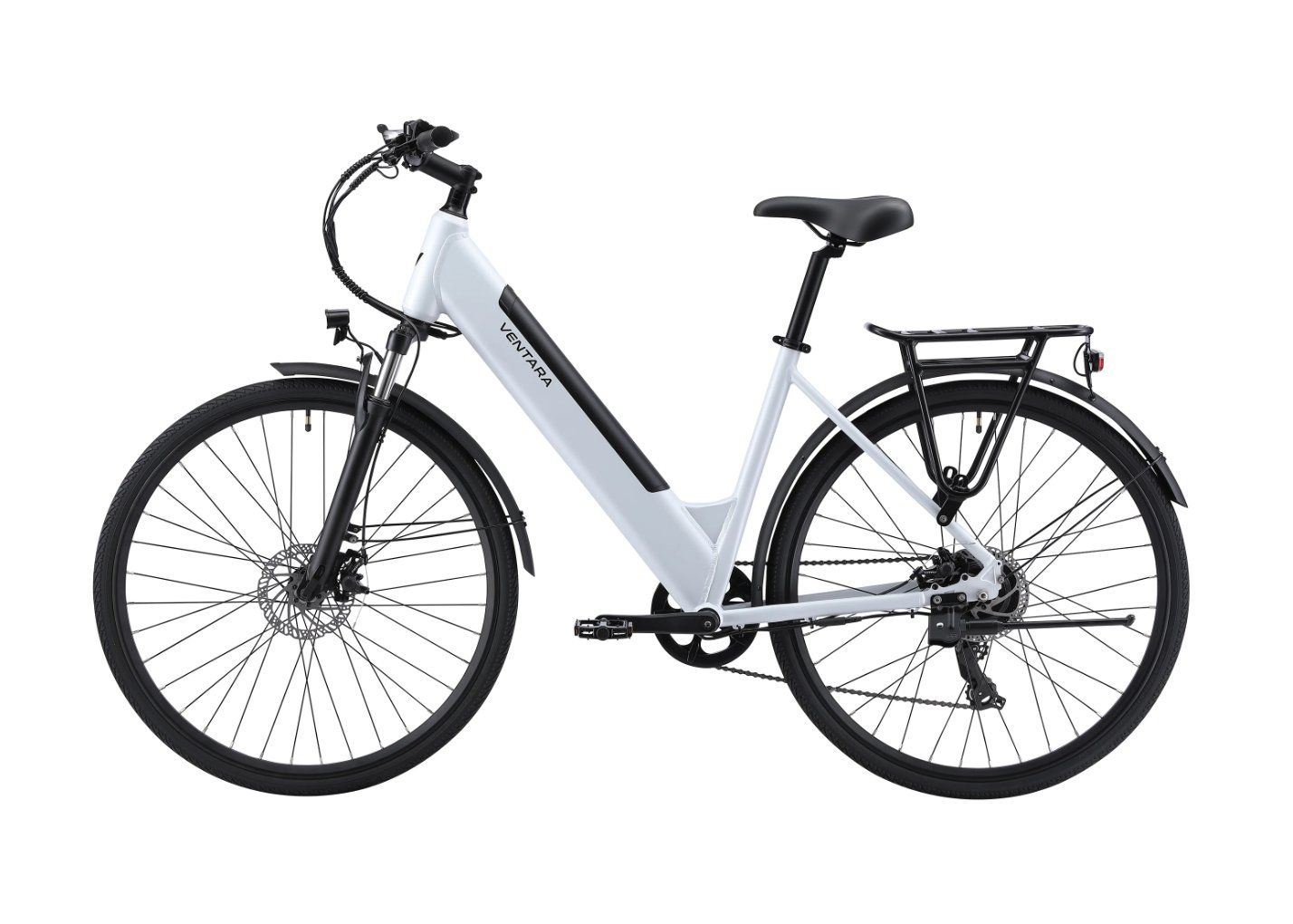 Biciclette: E-Bike City SOFIA weiss - Gratis Versand – Nuovo e nell'imballaggio originale da Kleinwangen venduto da meinwarenkorb.ch 2
