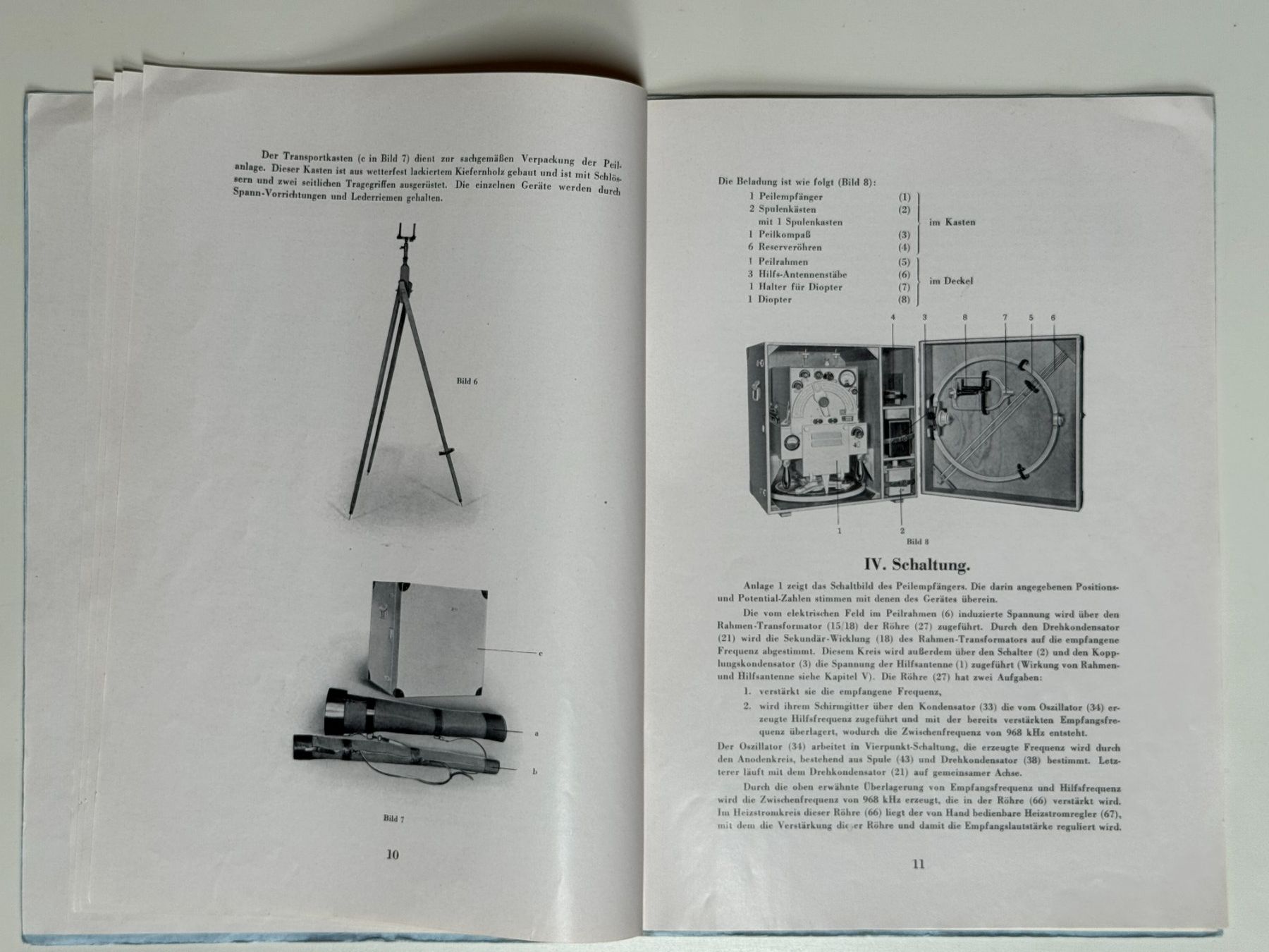 Funktechnik: Handbuch zum Nahfeldpeiler P 57 N – Gebraucht aus Ins von funkflieger 4