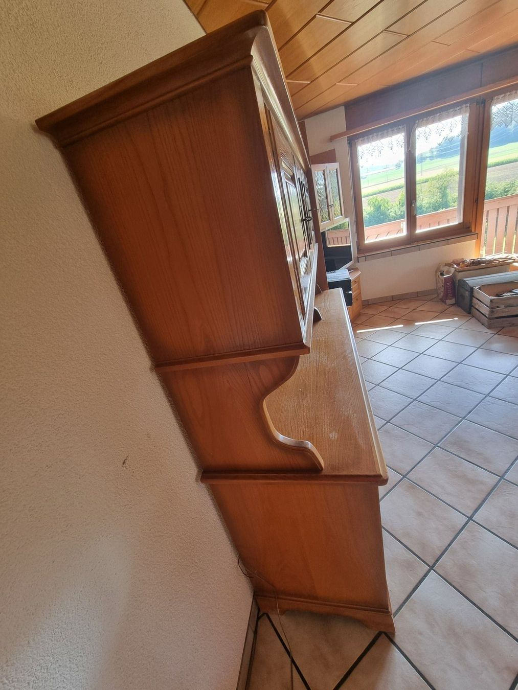 Credenze: Wohnzimmerbuffet Holz – Usato da Rheinklingen venduto da Weinberg14 2