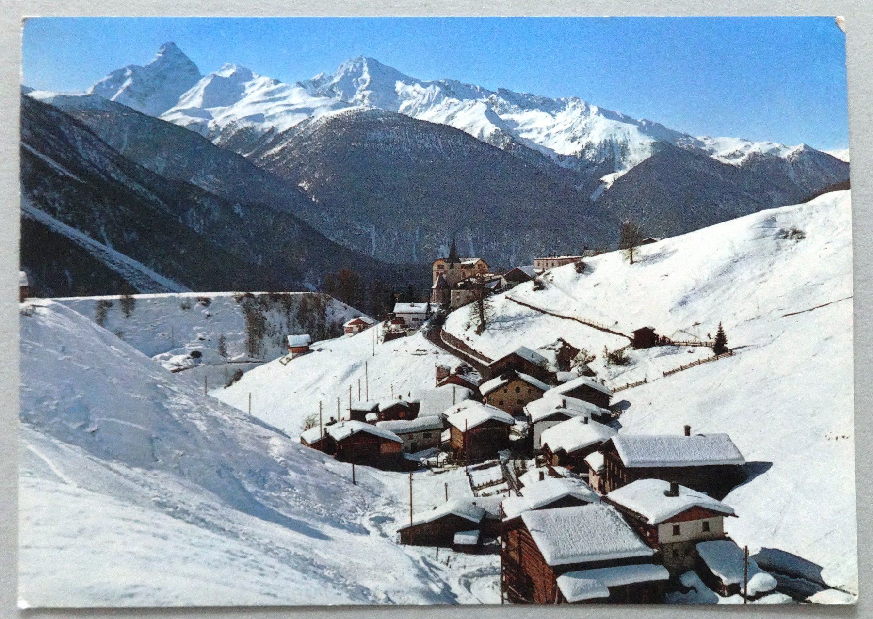 Cartoline postali: Wiesen (1450 m) GR – Usato da Fétigny venduto da Billy2miny