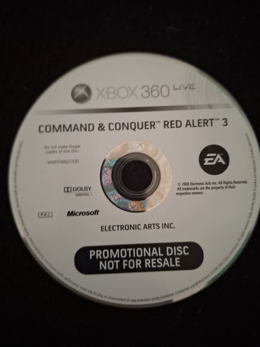 Giochi: Command & Conquer Red Alert 3 - disque promo seul – Usato da Petit-Lancy venduto da Stanley007