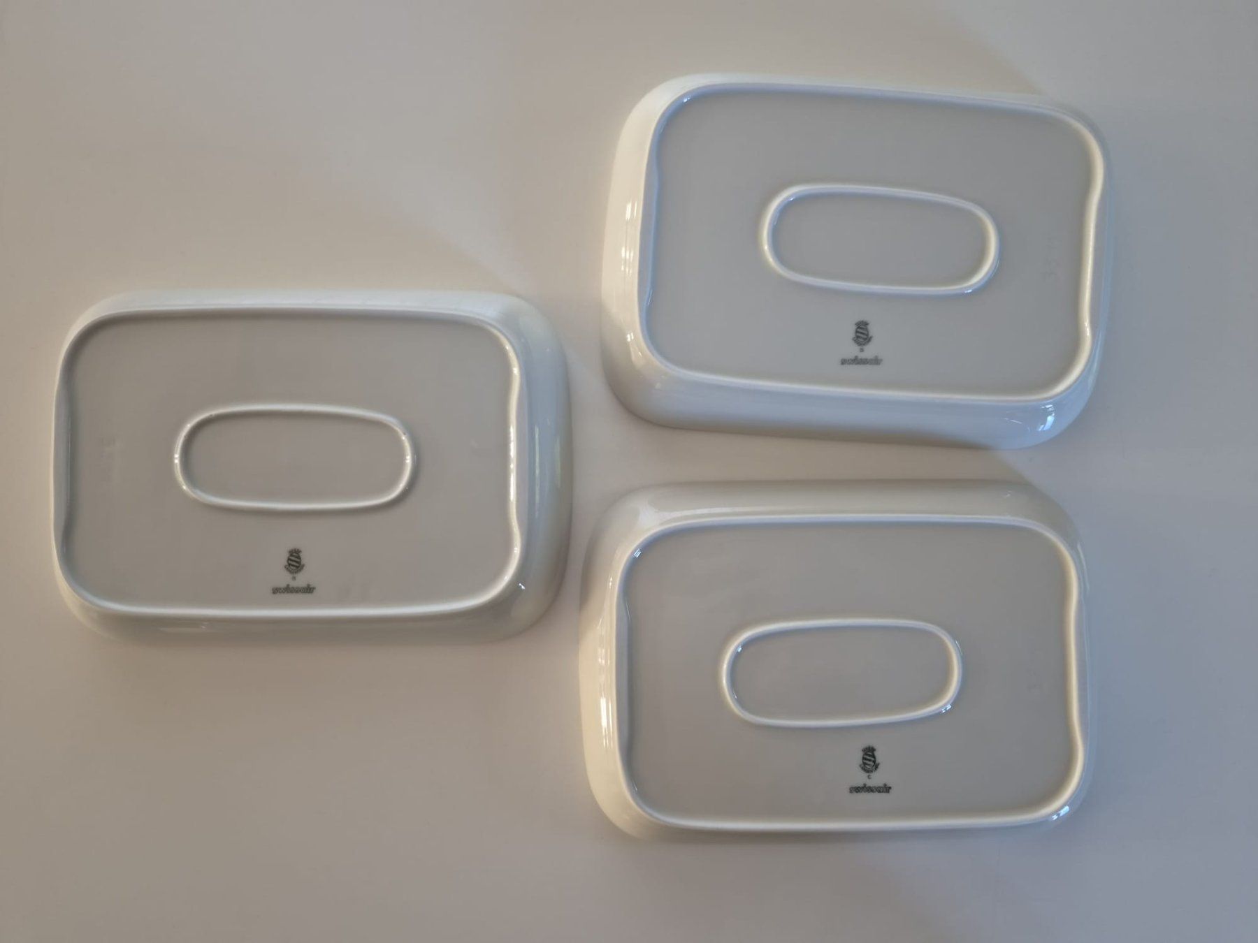 Piatti: 3 original SWISSAIR FIRST CLASS Teller / Servierschalen – Usato da Amriswil venduto da Alfaromeo007 1