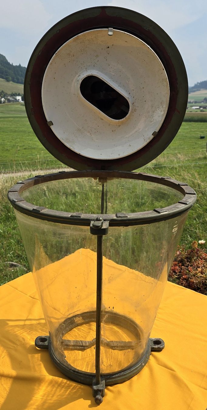 Lampen: Originale Berner Gaslampe unrestauriert  um 1900 – Gebraucht aus Walkringen von Vanuca 3