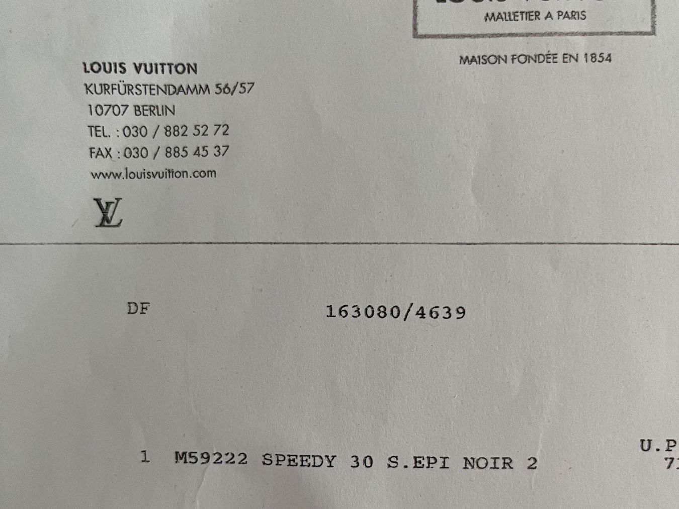 Louis Vuitton Borse: Louis Vuitton Speedy 30 Epi schwarz – Nuovo (secondo la descrizione) da Däniken SO venduto da Fabio814 9