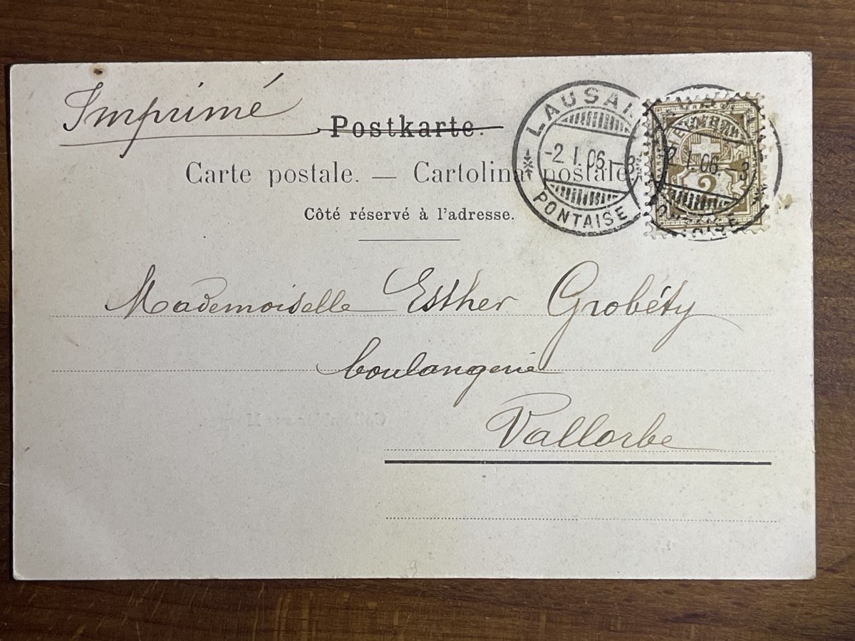 Cartoline postali: Collombier sur Morges! – Usato da Strengelbach venduto da Aschatan5 1