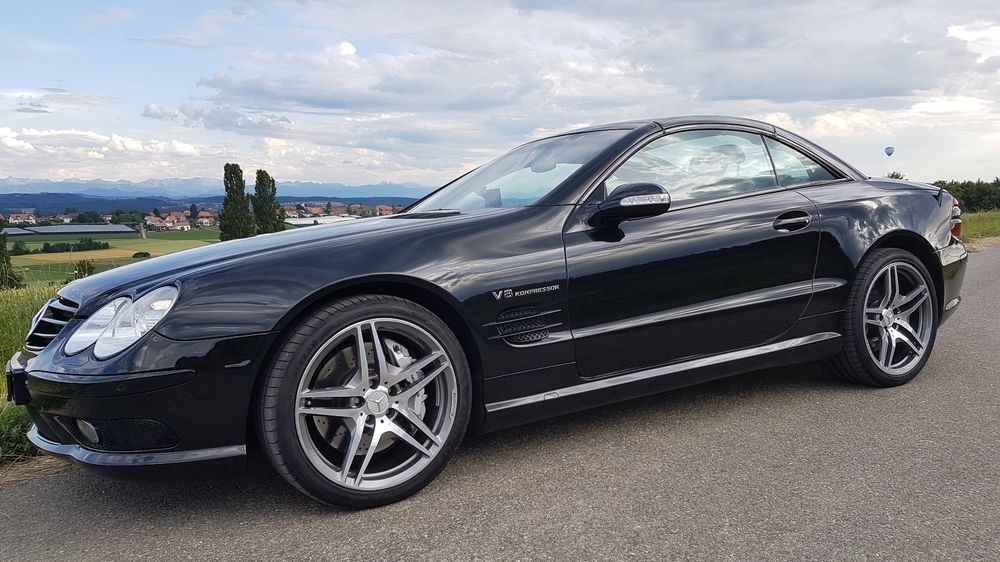 Mercedes SL55AMG V8 Kompressor Roadster Youngtimer