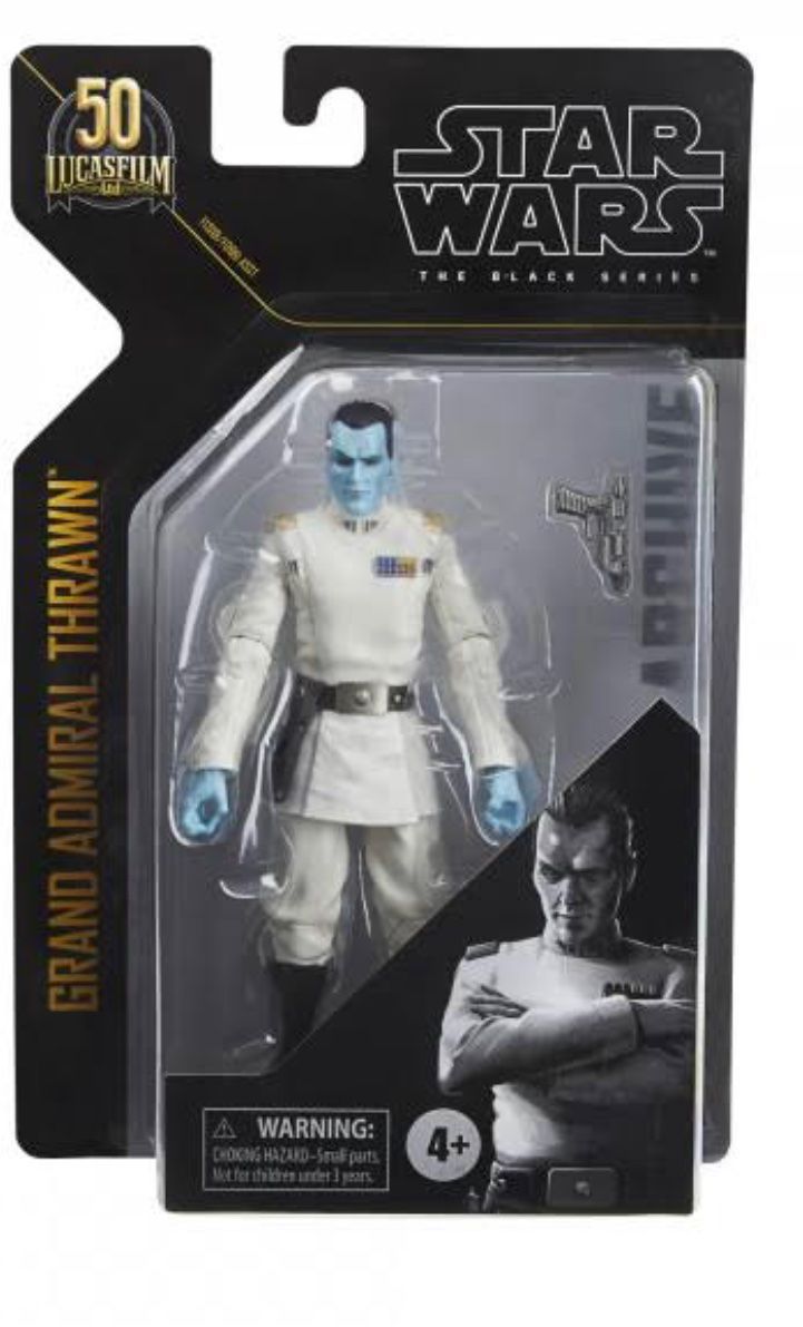 Hasbro Figuren: Star Wars: Black S. Grand Admiral Thrawn – Neu und originalverpackt aus Rebstein von gimmma