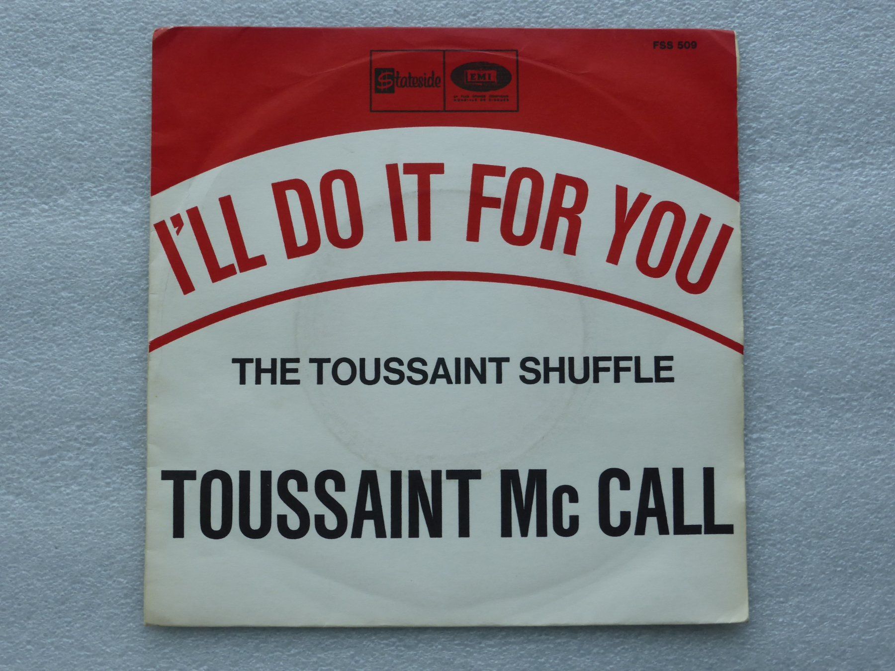 Vinyles: Vinyl Single   TOUSSAINT McCALL – D'occasion à Küssnacht am Rigi par Mondkinder