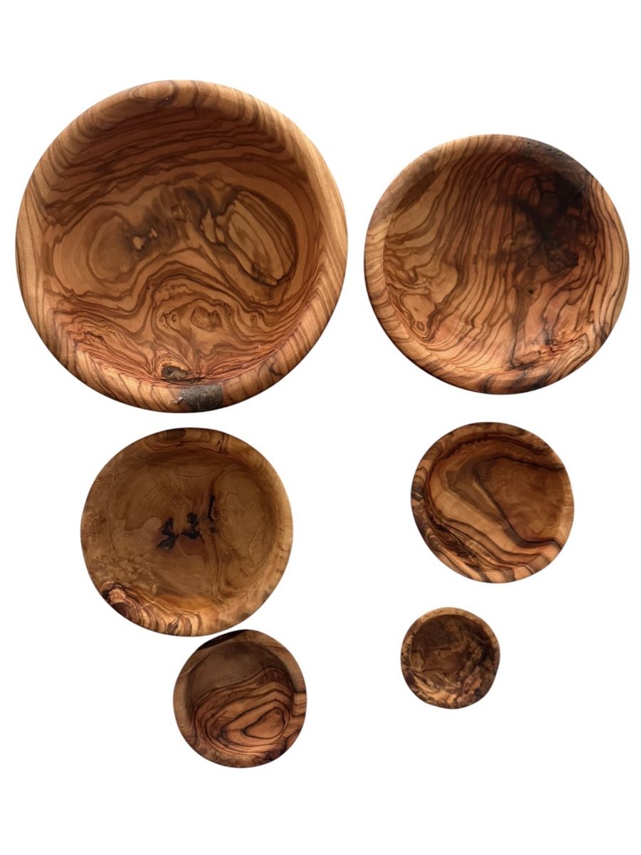 Articoli in legno: Schalenset Olivenholz 6-teilig neu – Nuovo e nell'imballaggio originale da Langenthal venduto da Ayla2024 2