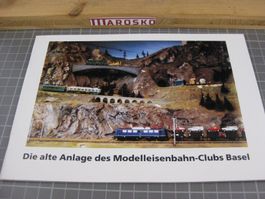 Die alte Anlage des Modelleisenbahn-Clubs Basel, Freiburghau