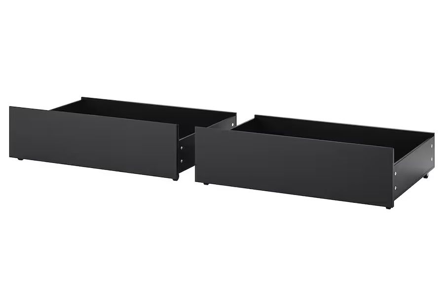4 Schubladen für IKEA Bett MALM schwarzbraun/Lönset Kaufen auf Ricardo
