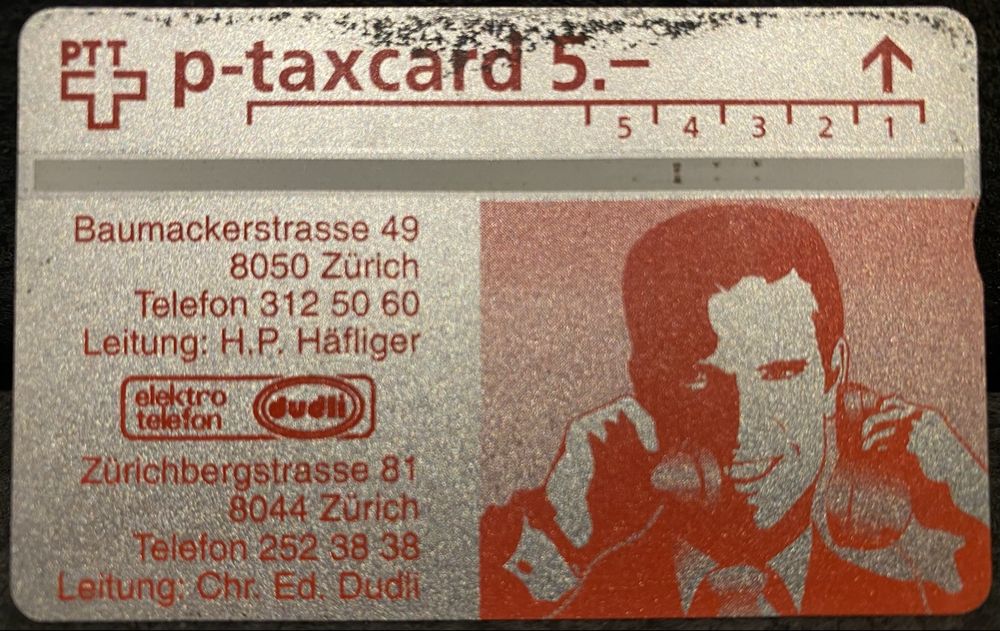 Cartes de téléphone: P-taxcard – D'occasion à Lausanne par babacard10