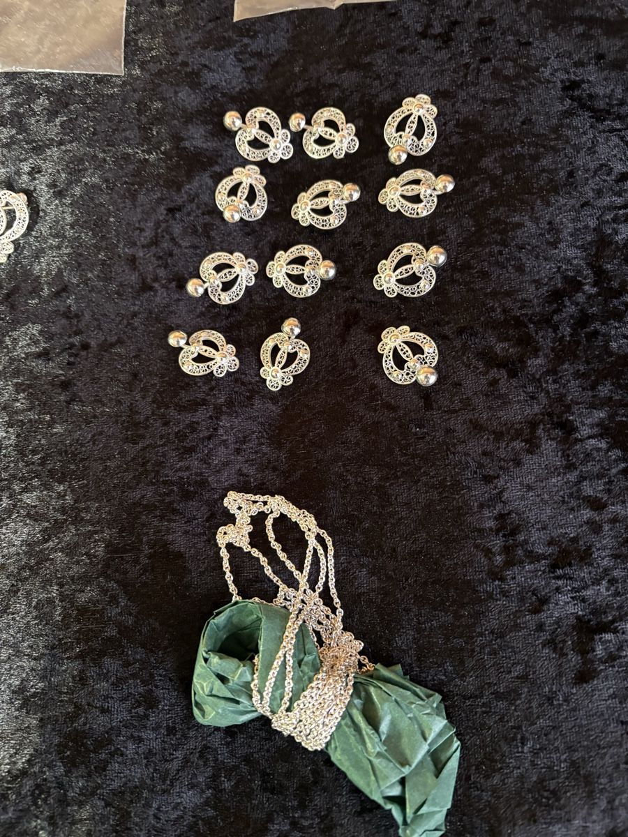 Altri gioielli: Silber Filigranschmuck zu Münger Tracht oder Buechibärger – Nuovo (secondo la descrizione) da Grenchen venduto da nethy 1