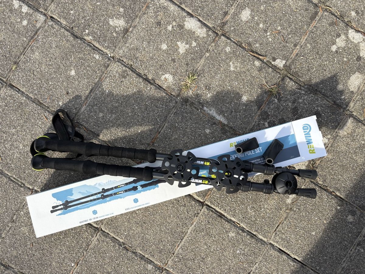 Wanderstöcke: Rewind Trekking Pole Set, originalverpackt – Neu und originalverpackt aus Bleienbach von mariannesflohmarkt
