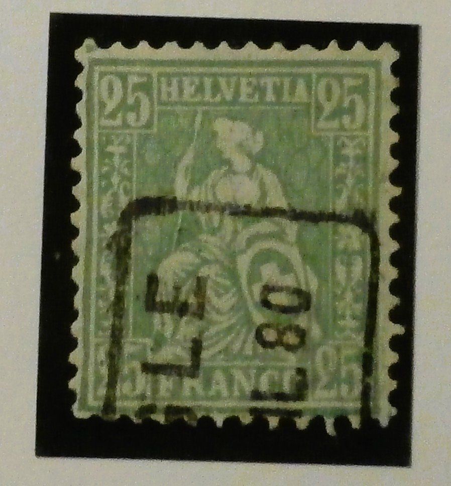 Tous les timbres: CH sitzende Helvetia Aigle – D'occasion à Kehrsatz par Bernherb2 1