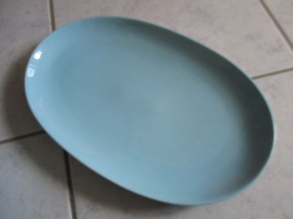 Lilien Porzellan Platte blau Kaufen auf Ricardo