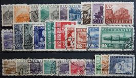 Österreich ex. Kat. 498-659 gest. 1929/37