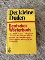 Der kleine Duden Deutsches Woerterbuch 1977 guter Zustand