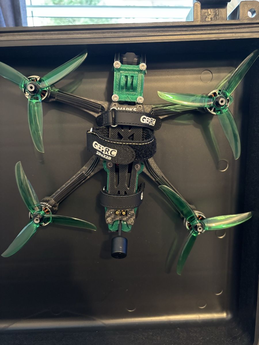 Modellismo RC: FPV Drone mit Koffer und Zubehör – Usato da Unterseen venduto da nicfab0303 1
