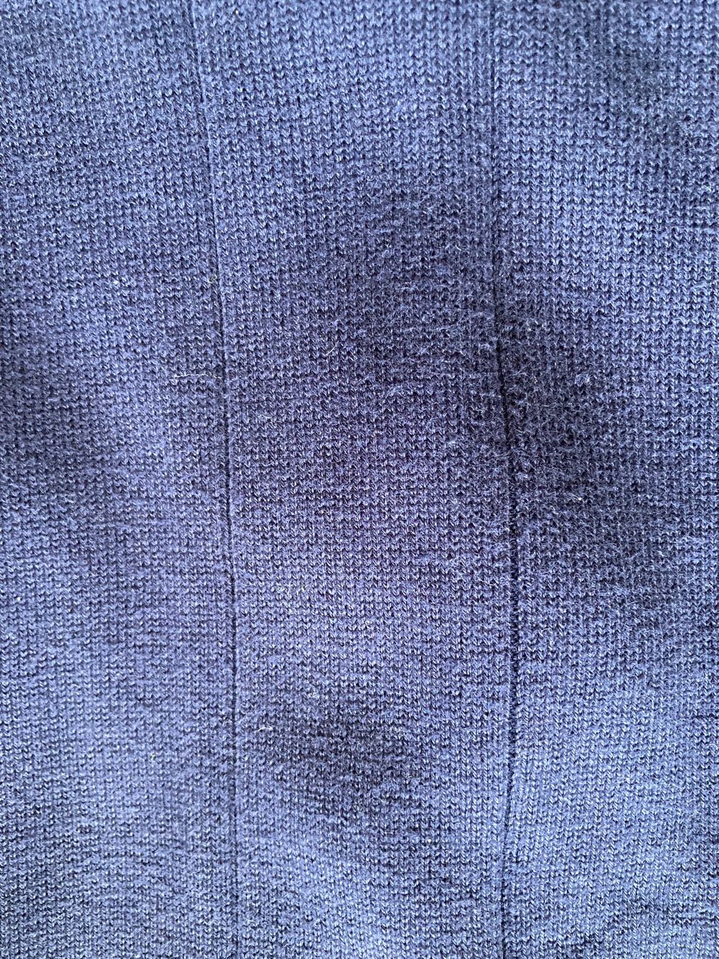 Pulls & Sweat-shirts: dunkelblauer, kurzärmliger Baumwoll-Strickpullover – D'occasion à Bönigen par Amsoldingen02 2