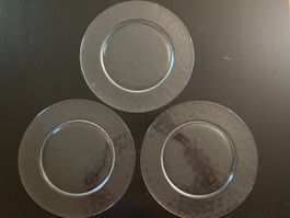 Platzteller/Glasteller 3Stk