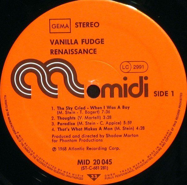 Vinyles: Vanilla Fudge – Neuf (Voir description) à Aeschi SO par Stones55 2