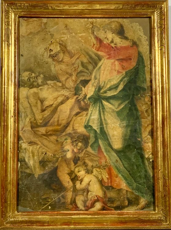 Antonio Gherardi (16381702) Heilige Szene Aquarell Kaufen auf Ricardo