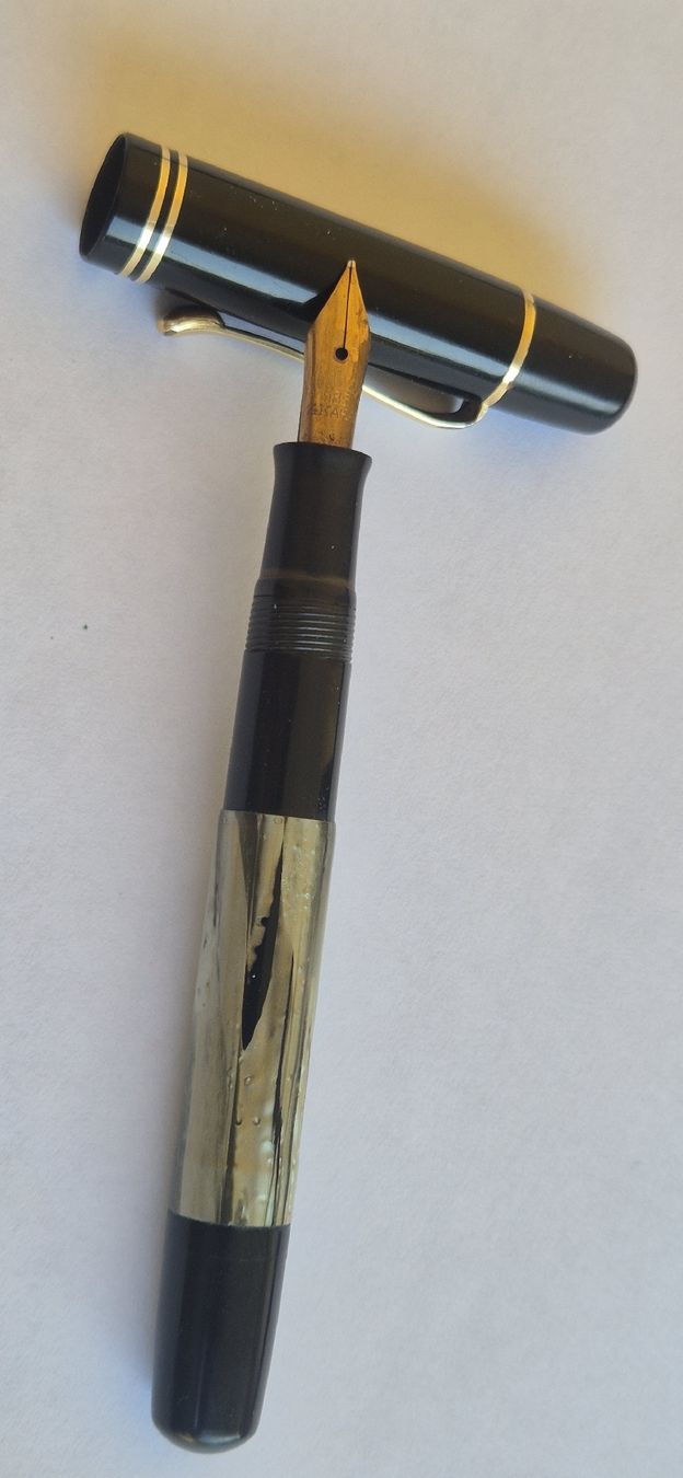 Pelikan Penna & Evidenziatori: Pelikan 585 gold – Usato da Meilen venduto da COSTA_ABC 2