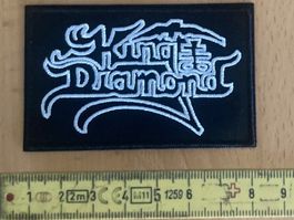 King Diamond Patch Sticker Aufnäher Metal Rock Band 2