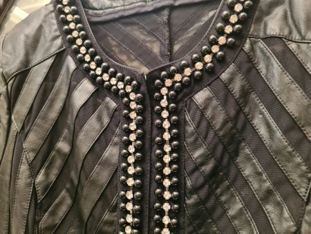 Noble lederne Jacke/Blazer aus Boutique