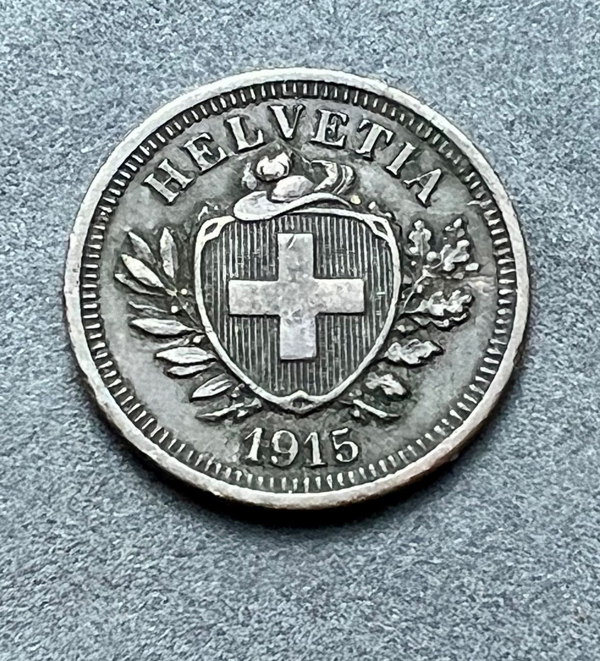 Tutti le monete: 1 Rappen 1915 Schweiz – Usato da Vaduz venduto da Vella007