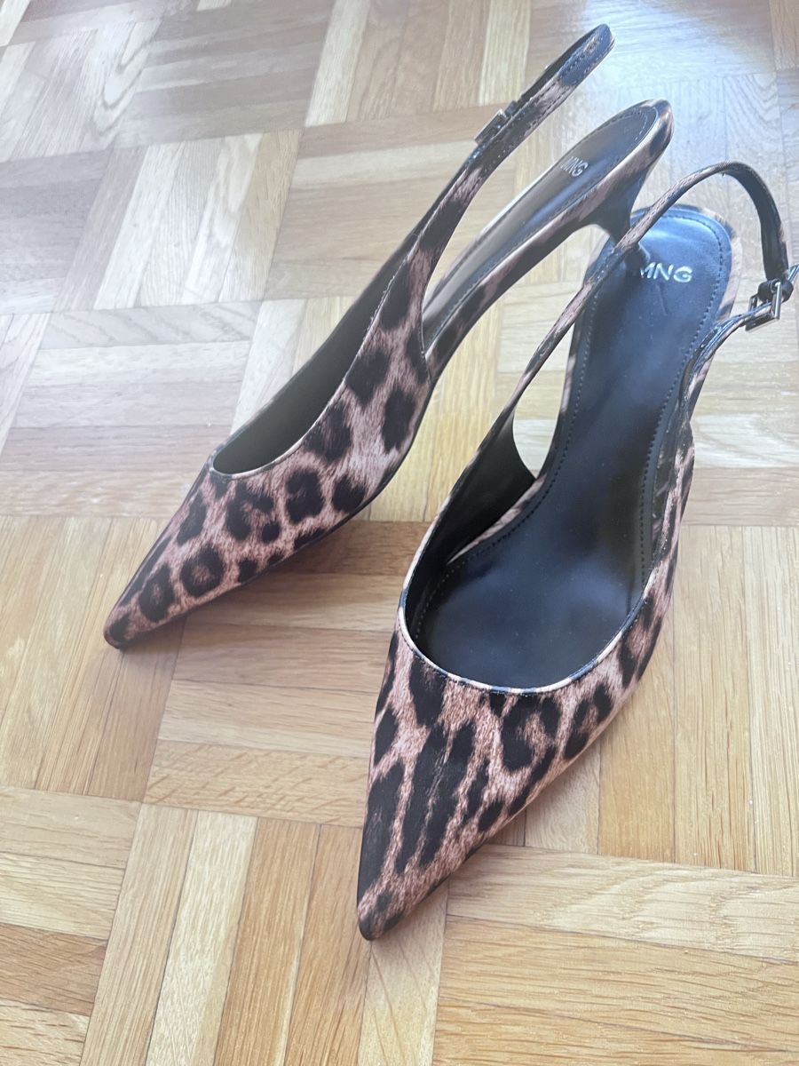 Mango Scarpe da donna: MNG Mango Slingpumps, Gr. 39, Leoprint – Usato da Wallisellen venduto da Mimimi93 1