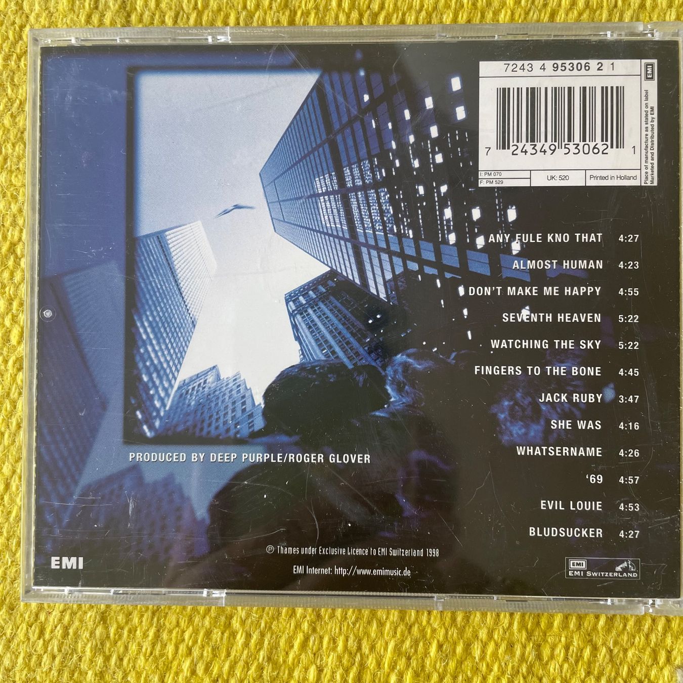 CD: DEEP PURPLE-ABANDON – Usato da Rorschacherberg venduto da CD-Roli 1